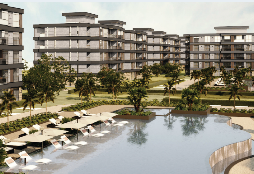 building view pool