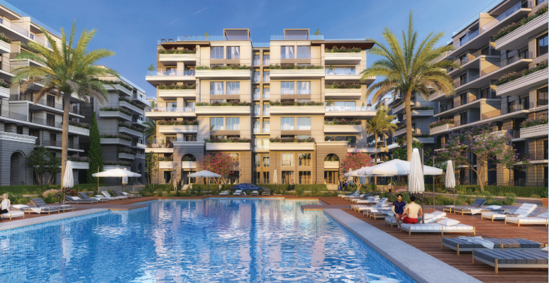 building view pool