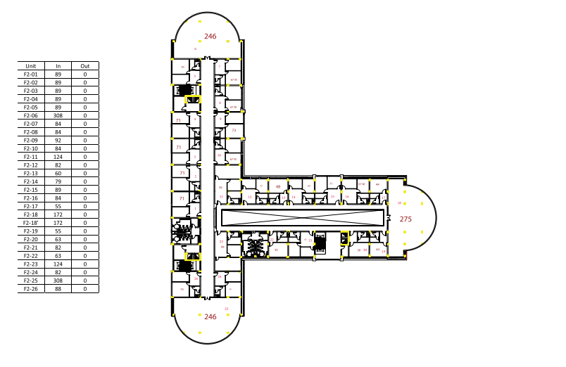 floor plan second floor